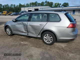 2017 Volkswagen Golf SportWagen S with VIN 3VWC17AU2HM504088, listed as a Copart auction lot 61307584 with 108,426 mi miles and Salvage Title. Bid and sale history available at carsss.com. Image 2.