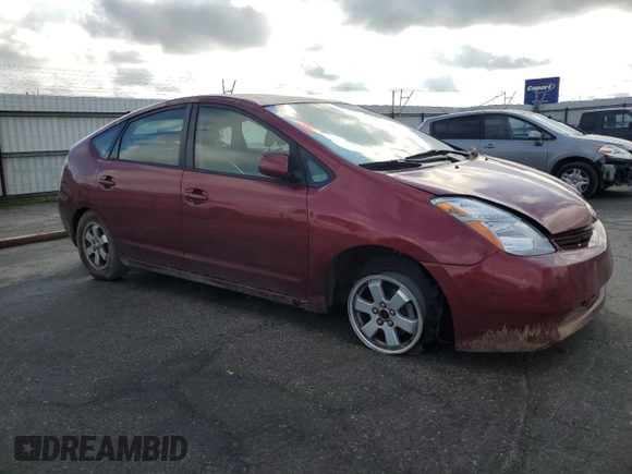 2004 Toyota Prius with VIN JTDKB20U240017969, listed as a Copart auction lot 89409555 with 215,305 mi miles and Salvage Title. Bid and sale history available at carsss.com. Image 4.