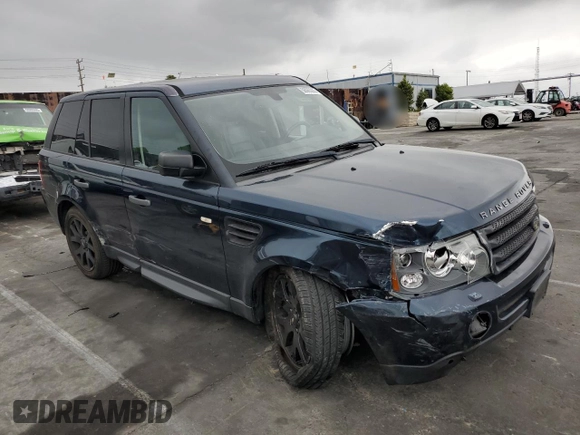 2009 Land Rover Range Rover Sport HSE z VIN SALSK254X9A197575, wystawiony jako Copart lot #56065305 z przebiegiem 127 760 mil mil oraz Szkoda całkowita • Salvage title. Historia ofert i sprzedaży dostępna na DreamBid. Obrazek 4.