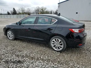 2017 Acura ILX w/Premium Pkg with VIN 19UDE2F77HA011281, listed as a Copart auction lot 52437325 with 57,155 mi miles and Salvage Title. Bid and sale history available at carsss.com. Image 2.