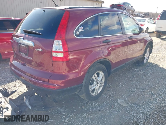 2010 Honda CR-V EX with VIN 3CZRE4H53AG705172, listed as a IAAI auction lot 41801595 with 170,301 mi miles. Bid and sale history available at carsss.com. Image 4.