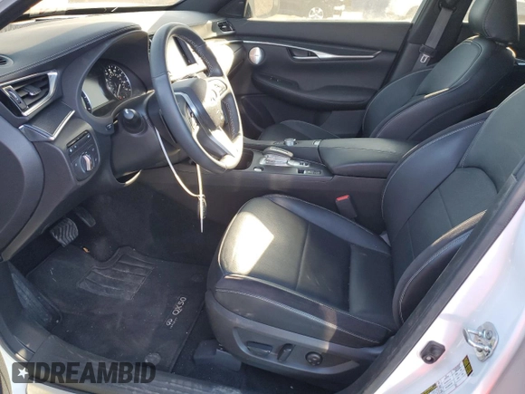 2023 Infiniti QX50 Sport with VIN 3PCAJ5FB0PF121405, listed as a Copart auction lot 87066714 with 11,958 mi miles and Salvage Title. Bid and sale history available at DreamBid. Image 7.