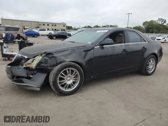 2009 Cadillac CTS RWD w/1SA with VIN 1G6DF577890122363, listed as a Copart auction lot 71401644 with 127,968 mi miles and Salvage Title. Bid and sale history available at carsss.com. Image 1.