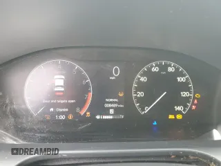 2024 Honda HR-V Sport with VIN 3CZRZ2H54RM774118, listed as a Copart auction lot 43712525 with 8,489 mi miles and Salvage Title. Bid and sale history available at carsss.com. Image 9.