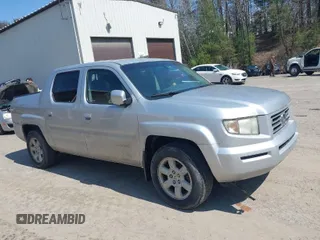 2007 Honda Ridgeline RTL w/Leather with VIN 2HJYK16557H550091, listed as a IAAI auction lot 42065256 with 209,166 mi miles. Bid and sale history available at carsss.com. Image 1.