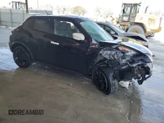 2017 Nissan Juke SL with VIN JN8AF5MR4HT702166, listed as a Copart auction lot 52394265 with 135,091 mi miles and Salvage Title. Bid and sale history available at carsss.com. Image 4.
