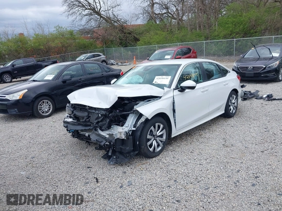 2022 Honda Civic Sedan LX with VIN 2HGFE2F28NH509970, listed as a IAAI auction lot 42038155 with 16,522 mi miles. Bid and sale history available at carsss.com. Image 20.