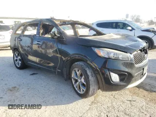 2018 Kia Sorento SX Limited z VIN 5XYPKDA56JG350559, wystawiony jako Copart lot #87264904 z przebiegiem Nie podano mil oraz Nie do naprawy • Non repairable. Historia ofert i sprzedaży dostępna na DreamBid. Obrazek 4.