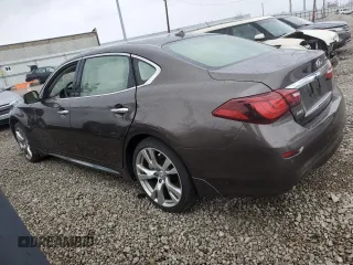 2017 Infiniti Q70 3.7 with VIN JN1BY1PR9HM210552, listed as a Copart auction lot 47819325 with 50,847 mi miles and Salvage title. Bid and sale history available at DreamBid. Image 2.