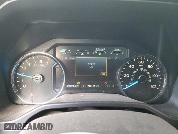 2015 Ford F-150 XLT with VIN 1FTEW1EG3FFB25676, listed as a Copart auction lot 46777815 with 80,803 mi miles and Salvage Title. Bid and sale history available at carsss.com. Image 9.