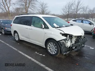 2017 Toyota Sienna XLE with VIN 5TDDZ3DC3HS167636, listed as a IAAI auction lot 41486242 with 72,373 mi miles and . Bid and sale history available at DreamBid. Image 1.
