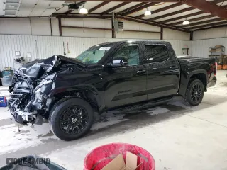 2024 Toyota Tundra 4WD Limited Hybrid with VIN 5TFWC5DB5RX073881, listed as a Copart auction lot 72353554 with 7,652 mi miles and Salvage Title. Bid and sale history available at carsss.com. Image 1.