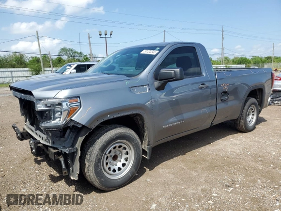 2020 GMC Sierra 1500 with VIN 3GTN8AEF4LG248821, listed as a Copart auction lot 50702345 with 62,850 mi miles and Salvage Title. Bid and sale history available at DreamBid. Image 1.