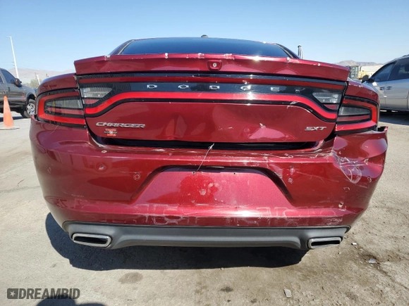 2018 Dodge Charger SXT with VIN 2C3CDXBG9JH248365, listed as a Copart auction lot 76540504 with NaN miles and Salvage Title. Bid and sale history available at carsss.com. Image 6.
