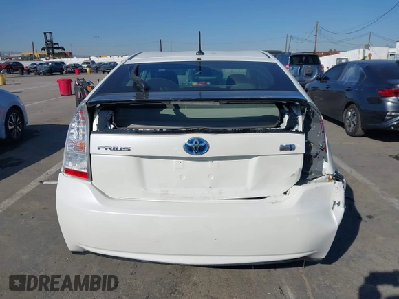 2011 Toyota Prius I with VIN JTDKN3DU6B1342882, listed as a IAAI auction lot 41763788 with 137,120 mi miles. Bid and sale history available at carsss.com. Image 16.