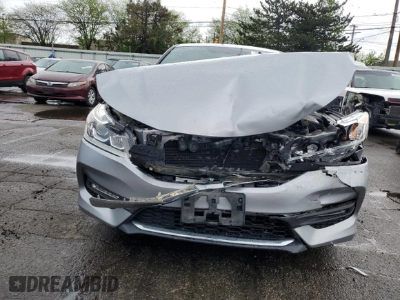 2017 Honda Accord Sedan Sport with VIN 1HGCR2F54HA032927, listed as a Copart auction lot 54813265 with 90,296 mi miles and Salvage Title. Bid and sale history available at carsss.com. Image 5.