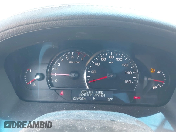 2008 Cadillac SRX RWD z VIN 1GYEE637180205948, wystawiony jako IAAI lot #42487005 z przebiegiem 203 458 mil mil oraz . Historia ofert i sprzedaży dostępna na DreamBid. Obrazek 7.