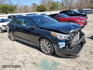 2015 Hyundai Sonata 2.4L Sport with VIN 5NPE34AF5FH129063, listed as a Copart auction lot 50435235 with 109,469 mi miles and Salvage Title. Bid and sale history available at carsss.com. Image 4.