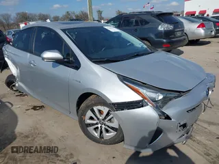 2018 Toyota Prius Two with VIN JTDKARFU1J3056128, listed as a IAAI auction lot 41506998 with 40,769 mi miles. Bid and sale history available at carsss.com. Image 1.