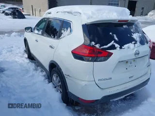 2017 Nissan Rogue S with VIN KNMAT2MV9HP530645, listed as a IAAI auction lot 41544319 with 82,755 mi miles. Bid and sale history available at carsss.com. Image 3.