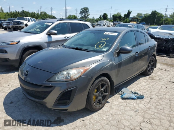 2011 Mazda 3 i Touring with VIN JM1BL1VF9B1405113, listed as a Copart auction lot 67439074 with 118,835 mi miles and Salvage Title. Bid and sale history available at DreamBid. Image 1.