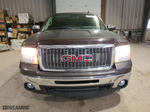 2011 GMC Sierra 1500 SL with VIN 3GTP2UEA4BG252253, listed as a Copart auction lot 74537244 with 169,189 mi miles and Salvage Title. Bid and sale history available at carsss.com. Image 5.