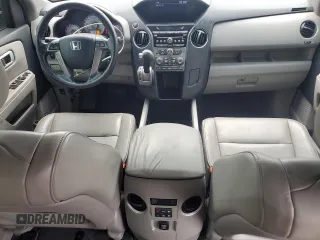 2013 Honda Pilot EX-L with VIN 5FNYF3H59DB001058, listed as a Copart auction lot 62947125 with 157,503 mi miles and Salvage title. Bid and sale history available at DreamBid. Image 8.