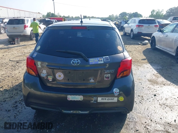 2015 Toyota Yaris L with VIN VNKJTUD35FA054329, listed as a IAAI auction lot 42289132 with 122,257 mi miles and . Bid and sale history available at DreamBid. Image 16.