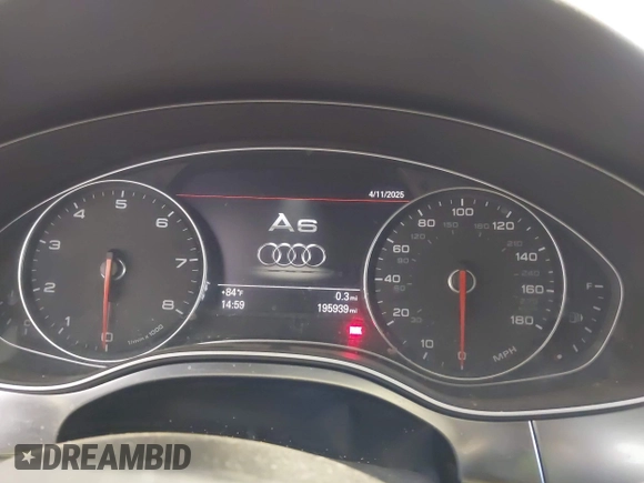 2013 Audi A6 Premium Plus z VIN WAUGGAFC3DN066310, wystawiony jako IAAI lot #42020702 z przebiegiem 195 939 mil mil oraz . Historia ofert i sprzedaży dostępna na DreamBid. Obrazek 7.
