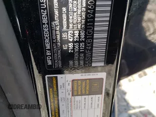 2016 Mercedes-Benz C 300 Luxury z VIN 55SWF4KB1GU119460, wystawiony jako Copart lot #52034473 z przebiegiem 41 077 mil mil oraz Szkoda całkowita • Salvage title. Historia ofert i sprzedaży dostępna na DreamBid. Obrazek 12.