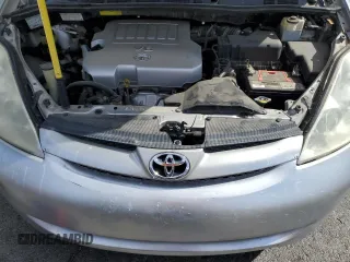 2008 Toyota Sienna CE with VIN 5TDZK23C58S217913, listed as a Copart auction lot 51856995 with 237,989 mi miles and Clean Title. Bid and sale history available at carsss.com. Image 12.