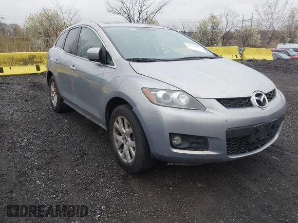 2007 Mazda CX-7 Grand Touring with VIN JM3ER29L170146574, listed as a IAAI auction lot 41960257 with 115,614 mi miles. Bid and sale history available at carsss.com. Image 1.