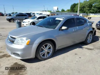 2014 Dodge Avenger SE z VIN 1C3CDZAB4EN155154, wystawiony jako Copart lot #58951225 z przebiegiem 135 842 mil mil oraz Nie do naprawy • Non repairable. Historia ofert i sprzedaży dostępna na DreamBid. Obrazek 1.