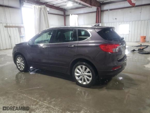 2018 Buick Envision Premium with VIN LRBFX3SXXJD002106, listed as a Copart auction lot 86497724 with 0 mi miles and Salvage Title. Bid and sale history available at carsss.com. Image 2.