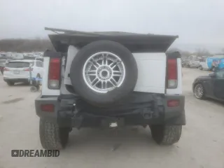 2007 Hummer H2 SUT with VIN 5GRGN22U87H111448, listed as a Copart auction lot 44801265 with 105,209 mi miles and Salvage Title. Bid and sale history available at carsss.com. Image 6.