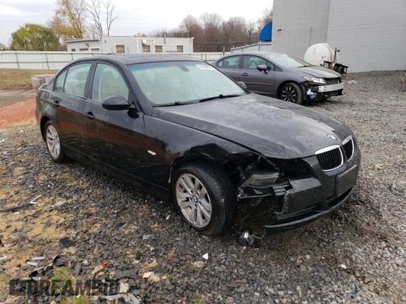 2006 BMW 3 Series 325xi with VIN WBAVD13536KV13065, listed as a Copart auction lot 81038394 with 0 mi miles and Salvage Title. Bid and sale history available at carsss.com. Image 4.