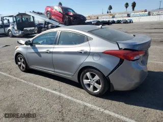 2013 Hyundai Elantra GLS PZEV with VIN KMHDH4AE9DU939427, listed as a Copart auction lot 69916994 with 92,235 mi miles and Salvage Title. Bid and sale history available at carsss.com. Image 2.