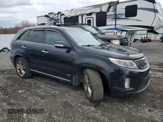 2015 Kia Sorento SX with VIN 5XYKWDA78FG597251, listed as a Copart auction lot 46836475 with 216,224 mi miles and Clean Title. Bid and sale history available at carsss.com. Image 4.