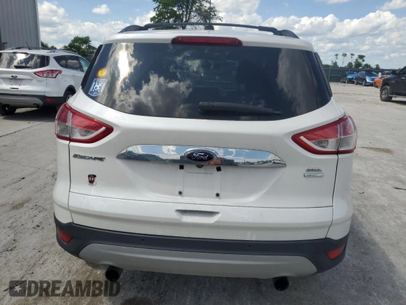 2013 Ford Escape SEL with VIN 1FMCU9H94DUA83824, listed as a Copart auction lot 59198775 with 77,120 mi miles and Salvage title. Bid and sale history available at DreamBid. Image 6.