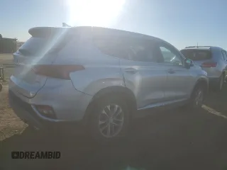 2019 Hyundai Santa Fe SEL with VIN 5NMS3CAD0KH053609, listed as a Copart auction lot 88944965 with 63,013 mi miles and Salvage Title. Bid and sale history available at carsss.com. Image 3.