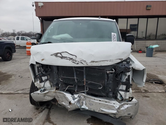 2012 Chevrolet Express Passenger 1LT with VIN 1GAZG1FG5C1140436, listed as a Copart auction lot 85259254 with 0 mi miles and Salvage Title. Bid and sale history available at carsss.com. Image 5.