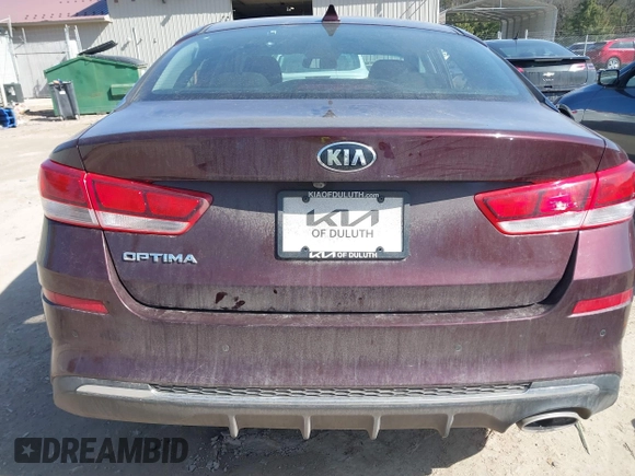 2019 Kia Optima LX with VIN 5XXGT4L3XKG369534, listed as a IAAI auction lot 41768690 with 63,905 mi miles. Bid and sale history available at carsss.com. Image 16.
