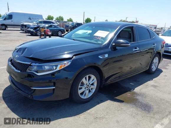 2016 Kia Optima LX with VIN 5XXGT4L32GG038471, listed as a IAAI auction lot 42614892 with 102,781 mi miles and . Bid and sale history available at DreamBid. Image 17.
