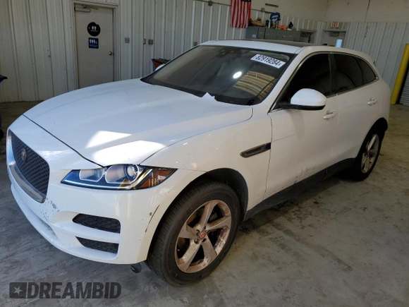 2020 Jaguar F-Pace 25t Premium with VIN SADCJ2FX7LA643197, listed as a Copart auction lot 82919284 with Not provided miles and Clean title. Bid and sale history available at DreamBid. Image 1.