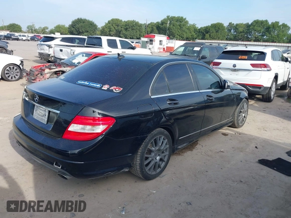 2009 Mercedes-Benz C 300 Sport with VIN WDDGF54X09R083316, listed as a IAAI auction lot 42635876 with 100,866 mi miles and . Bid and sale history available at DreamBid. Image 4.