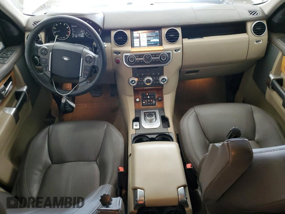 2014 Land Rover LR4 Lux with VIN SALAK2V60EA717175, listed as a Copart auction lot 62162595 with 120,071 mi miles and Salvage title. Bid and sale history available at DreamBid. Image 8.