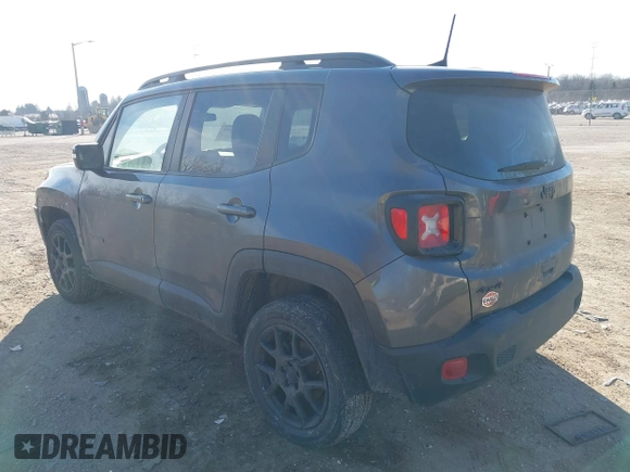 2020 Jeep Renegade Latitude with VIN ZACNJBBB8LPL33152, listed as a IAAI auction lot 41464373 with 92,925 mi miles and . Bid and sale history available at DreamBid. Image 3.