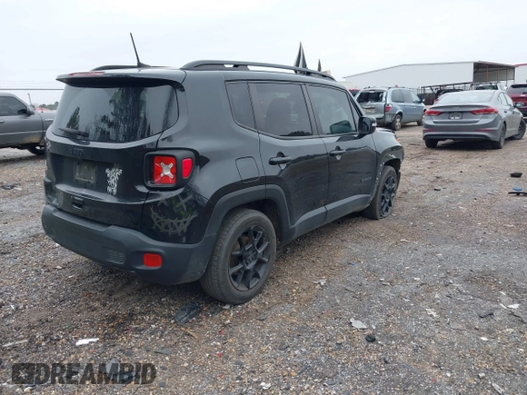 2020 Jeep Renegade Latitude with VIN ZACNJABB6LPL74339, listed as a IAAI auction lot 41525951 with 117,530 mi miles and . Bid and sale history available at DreamBid. Image 4.