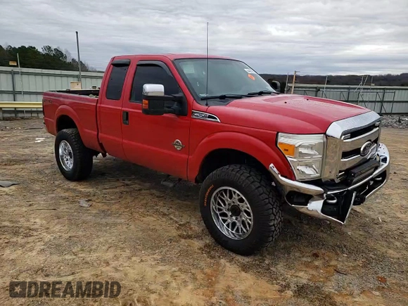 2011 Ford F-250 XL with VIN 1FT7X2BTXBEC45147, listed as a Copart auction lot 44490795 with 242,070 mi miles and Salvage Title. Bid and sale history available at DreamBid. Image 11.