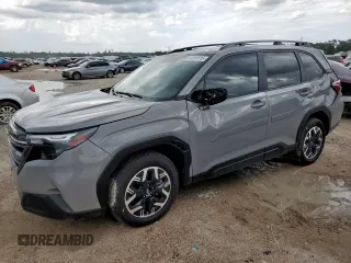 2025 Subaru Forester Premium with VIN JF2SLDBC0SH521532, listed as a Copart auction lot 61059815 with 2,133 mi miles and Salvage title. Bid and sale history available at DreamBid. Image 1.